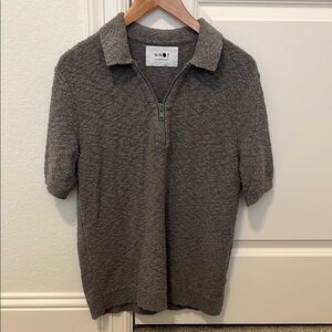 NN07 zip polo sweater